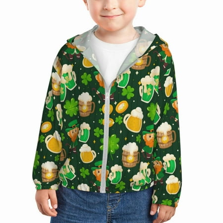 Gaeub St Patrick s Day10 Print Athletic Sun Protection Hoodie for Kids Long Sleeve Outdoor UV Shirt Running Fishing Top for Boys Girls-2 Years
Gaeub St Patrick s Day10 Print Athletic Sun Protection Hoodie for Kids Long Sleeve Outdoor UV Shirt Running Fishing Top for Boys Girls-2 Years