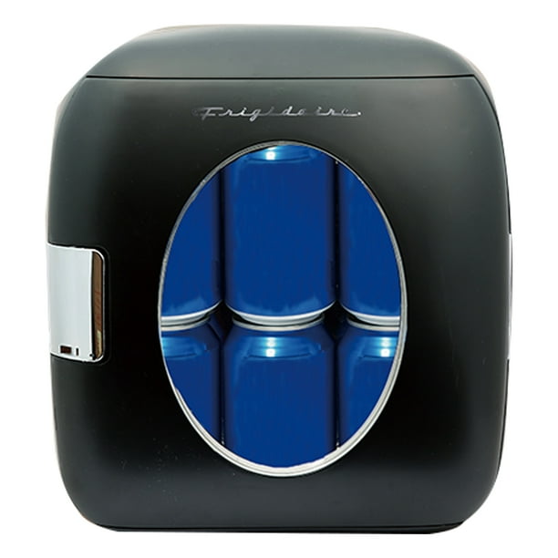 Frigidaire Portable Retro 12-Can Mini Fridge EFMIS462, Black