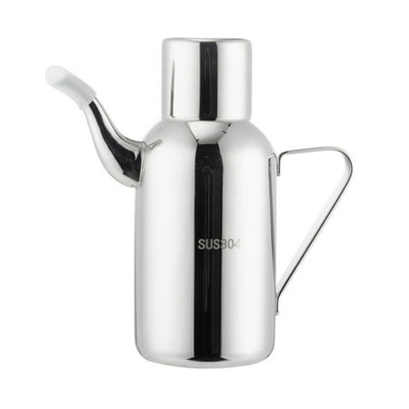 Oil Dispensers Stainless Steel Oil Bottle Oil Jar Vinegar Cruet Container with Handle 2 Capacities to Choose for Kitchen
Oil Dispensers Stainless Steel Oil Bottle Oil Jar Vinegar Cruet Container with Handle 2 Capacities to Choose for Kitchen