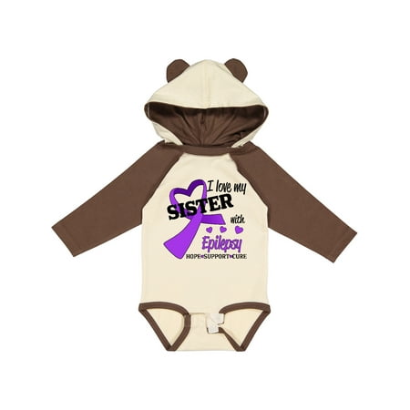 Inktastic I Love My Sister with Epilepsy Hope Support Cure Gift Baby Boy or Baby Girl Long Sleeve Bodysuit
Inktastic I Love My Sister with Epilepsy Hope Support Cure Gift Baby Boy or Baby Girl Long Sleeve Bodysuit