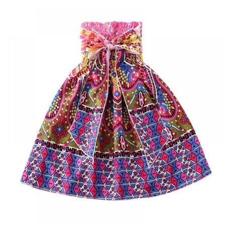 BULLPIANO 2-12 Years Girls Dress Summer Casual Boho Dress Floral Print Strapless High Waist Beach Dress
BULLPIANO 2-12 Years Girls Dress Summer Casual Boho Dress Floral Print Strapless High Waist Beach Dress