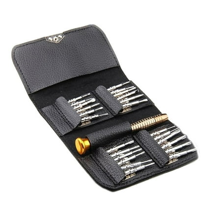 Tool Precision 25 Jewelry Set PC Electronic Watch Screwdriver Mini Small Tools & Home Improvement Mini Flat Head Screwdriver for Glasses 15 in 1 Screwdriver Classic Star Pin Screwdriver