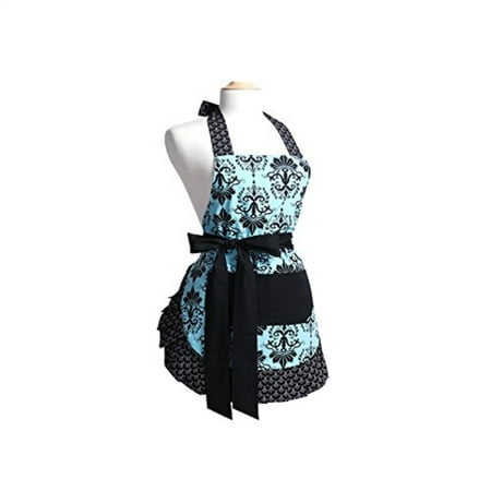 valentine aprons for girls,cotton canvas children apron kids apron with pockets, xmas gift for 2-6yrs old toddler children (kid girls)
