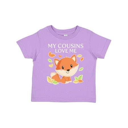 Inktastic My Cousins Love Me- Little Fox Gift Toddler Boy or Toddler Girl T-Shirt
Inktastic My Cousins Love Me- Little Fox Gift Toddler Boy or Toddler Girl T-Shirt