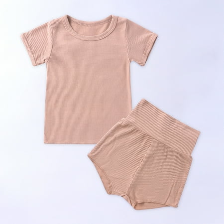 Lilgiuy Children s Clothing Baby Boys Girls Fashion Cute Solid Color Short Sleeve High Waist Shorts Cotton Sport Suit
Lilgiuy Children s Clothing Baby Boys Girls Fashion Cute Solid Color Short Sleeve High Waist Shorts Cotton Sport Suit