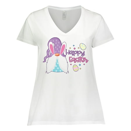 Inktastic Happy Easter Cute Gnome with Easter Eggs Women s Plus Size V-Neck
Inktastic Happy Easter Cute Gnome with Easter Eggs Women s Plus Size V-Neck