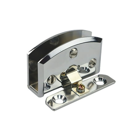 Glass Fixation Clamp Zinc Alloy Square Glass Clamp for Home Store Office (K846)