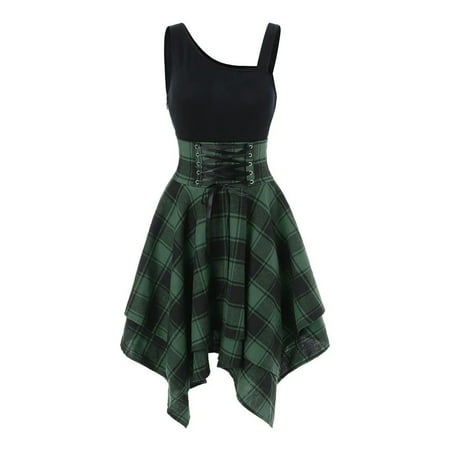Tawop maternity sweater dress Lace-up Short-sleeved Irregular Hem Plaid Stitching Dress sexy black dress for women house dresses for women with pockets
Tawop maternity sweater dress Lace-up Short-sleeved Irregular Hem Plaid Stitching Dress sexy black dress for women house dresses for women with pockets