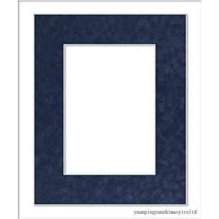 11X14 Mat Bevel Cut For 8X10 Photos - Acid Free Navy Suede ecut Matboard - For tures Photos Framing - 4-Ply in
11X14 Mat Bevel Cut For 8X10 Photos - Acid Free Navy Suede ecut Matboard - For tures Photos Framing - 4-Ply in