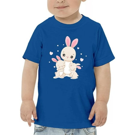 Bunny Mom And Babies T-Shirt Toddler -Image by Shutterstock 5 Toddler
