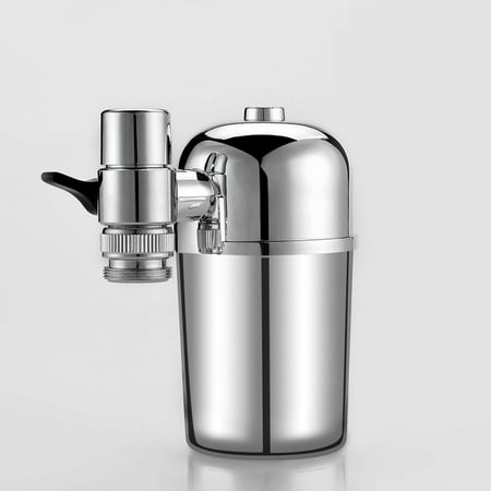 Faucet Water Filter Chrome Vertical Tap Water Filter Faucet for Kitchen and Bathroom Fits Standard Faucets Easy Installation No Tools Required
Faucet Water Filter Chrome Vertical Tap Water Filter Faucet for Kitchen and Bathroom Fits Standard Faucets Easy Installation No Tools Required