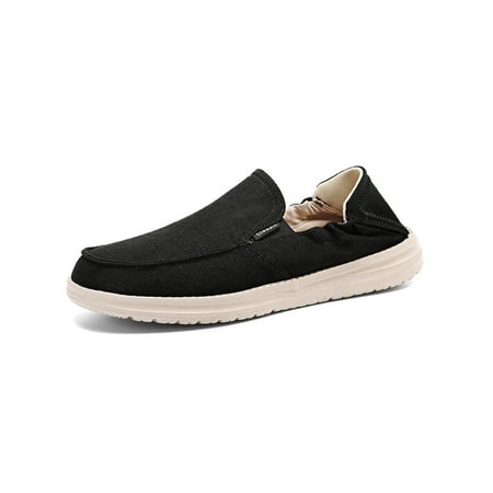 Rotosw Mens Flats Classic Loafers Breathable Casual Shoe Comfort Slip On Moccasins Walking Lightweight Boat Shoes Black 7
Rotosw Mens Flats Classic Loafers Breathable Casual Shoe Comfort Slip On Moccasins Walking Lightweight Boat Shoes Black 7