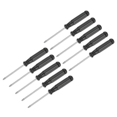 Mini Phillips Screwdriver 2.5mm Cross Head with Black Handle for Small Appliances 10 Pack
Mini Phillips Screwdriver 2.5mm Cross Head with Black Handle for Small Appliances 10 Pack