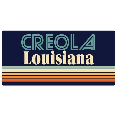 Creola Louisiana 5 x 2.5-Inch Fridge Magnet Retro Design