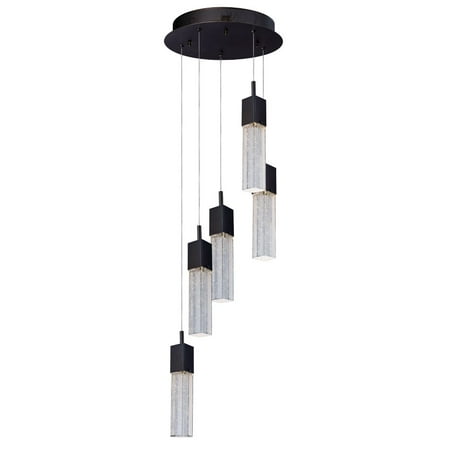 ET2 Lighting - Fizz III-37.5W 5 LED Pendant in Mediterranean style-13.75 Inches