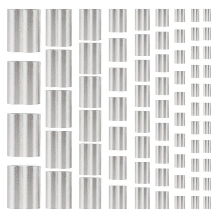 320pcs Wire Rope and Cable Stainless Steel Crimping Loop Sleeve Steel Rope Joint Aluminum with Double Holes for Wedding Farmer W
320pcs Wire Rope and Cable Stainless Steel Crimping Loop Sleeve Steel Rope Joint Aluminum with Double Holes for Wedding Farmer W