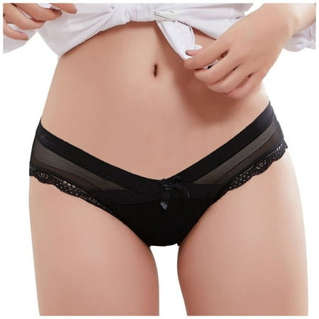 Qcmgmg Women s Low Waisted Underwear Breathable Soft Panties Seamless Stretch Lace Bikini Briefs L
Qcmgmg Women s Low Waisted Underwear Breathable Soft Panties Seamless Stretch Lace Bikini Briefs L
