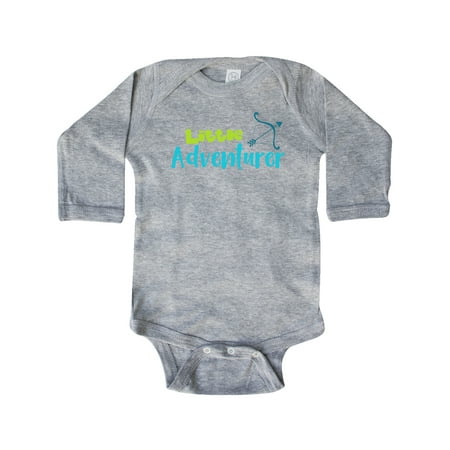Inktastic Little Adventurer Bow And Arrow - Blue Green Gift Baby Boy Long Sleeve Bodysuit
Inktastic Little Adventurer Bow And Arrow - Blue Green Gift Baby Boy Long Sleeve Bodysuit