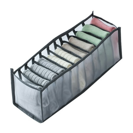Underwear Organizer Storage Box Foldable Closet Organizers Drawer Divider Storage Boxes For Underpants Socks Bra Gray 6 Grid
Underwear Organizer Storage Box Foldable Closet Organizers Drawer Divider Storage Boxes For Underpants Socks Bra Gray 6 Grid