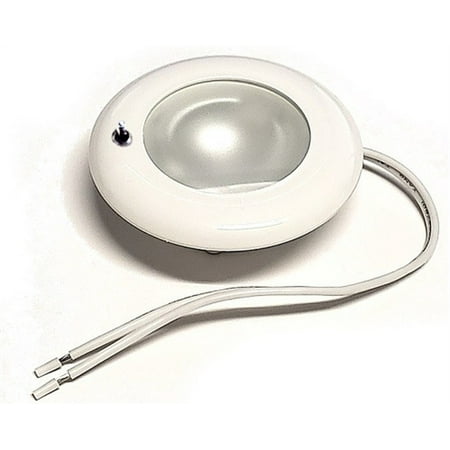 Bee Green FriLight Nova LED Clip Mount Light With White Trim & Switch - 187 Lumens - Warm White