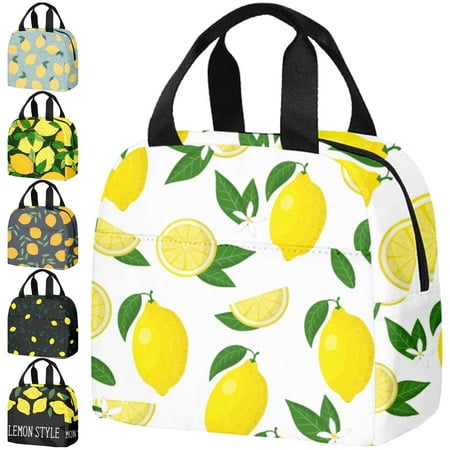 Fruit Family Print Novelty Lunch Bags Lunch Bags for Men (Style 6)