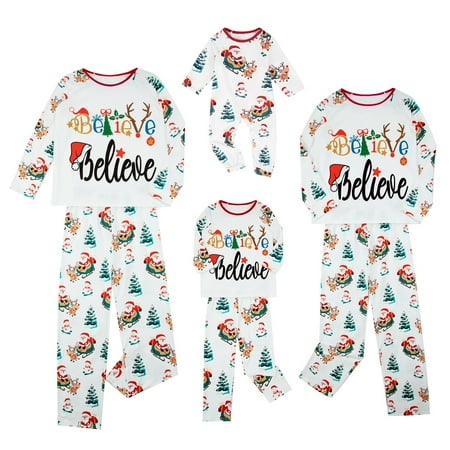 Amuver Family Christmas Matching Pyjamas Sets Polar Bear Santa Claus Snowman Printed Xmas Pjs Adults Kids Sleepwear Nightwear
Amuver Family Christmas Matching Pyjamas Sets Polar Bear Santa Claus Snowman Printed Xmas Pjs Adults Kids Sleepwear Nightwear