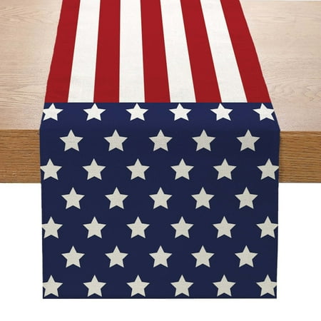 Realhomelove Patriotic 4th of July Table Runner Memorial Day American Flag Gnomes Kitchen Dining Table Decor for Indoor Outdoor Home Party Decoration 13 x 72 Inch
Realhomelove Patriotic 4th of July Table Runner Memorial Day American Flag Gnomes Kitchen Dining Table Decor for Indoor Outdoor Home Party Decoration 13 x 72 Inch