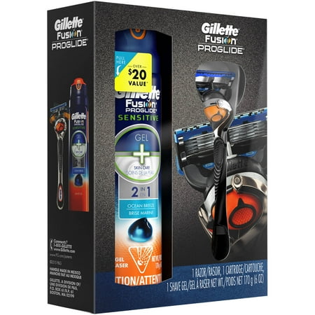 UPC 047400540613 product image for Gillette Fusion ProGlide Razor Kit, 3 pc | upcitemdb.com