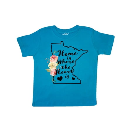 Inktastic Minnesota Home is Where the Heart is with Watercolor Floral Gift Toddler Boy or Toddler Girl T-Shirt
Inktastic Minnesota Home is Where the Heart is with Watercolor Floral Gift Toddler Boy or Toddler Girl T-Shirt