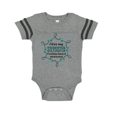 Inktastic I Love My Stepsister Ovarian Cancer Awareness Gift Baby Boy or Baby Girl Bodysuit
Inktastic I Love My Stepsister Ovarian Cancer Awareness Gift Baby Boy or Baby Girl Bodysuit