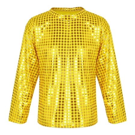 ZMHEGW Toddler Girls Boys Casual Sequin Glitter Party Carnival Gown Long Sleeves Top Toddler Boys Girls T Shirts
ZMHEGW Toddler Girls Boys Casual Sequin Glitter Party Carnival Gown Long Sleeves Top Toddler Boys Girls T Shirts