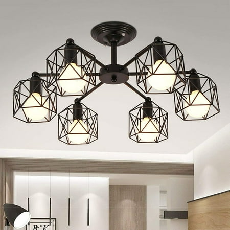 TFCFL 6-Head Lights Black Retro Chandelier Ceiling Light for Bedroom Living Room Kitchen Bar
TFCFL 6-Head Lights Black Retro Chandelier Ceiling Light for Bedroom Living Room Kitchen Bar