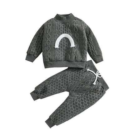 JDEFEG Baby Boy Clothes with Airplanes Kid Toddler Baby Boys Girls Long Sleeve Patchwork Sweatshirt Blouse Tops Cotton Solid Pants Trousers Sleepwear Pajamas Outfit Set 2Pcs Hoodie Pant Set Grey 80
JDEFEG Baby Boy Clothes with Airplanes Kid Toddler Baby Boys Girls Long Sleeve Patchwork Sweatshirt Blouse Tops Cotton Solid Pants Trousers Sleepwear Pajamas Outfit Set 2Pcs Hoodie Pant Set Grey 80