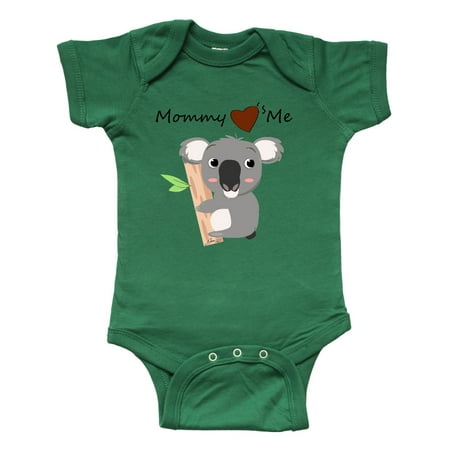 Inktastic Koala -mommy loves me- Gift Baby Boy or Baby Girl Bodysuit