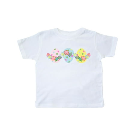 Inktastic Easter Eggs N Garland Gift Toddler Toddler Girl T-Shirt