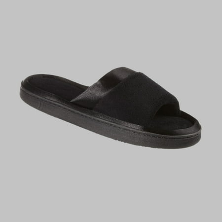 Women s Plush Wide Slippers Soft and Comfortable Memory Sponge Insole Satin Decoration Black
Women s Plush Wide Slippers Soft and Comfortable Memory Sponge Insole Satin Decoration Black
