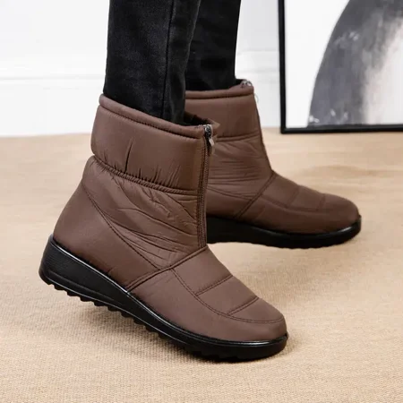 Women‘s Waterproof Warm Plush Front Zipper Snow Boots Winter Thermal Ankle Boots Women‘s Footwear
Women‘s Waterproof Warm Plush Front Zipper Snow Boots Winter Thermal Ankle Boots Women‘s Footwear