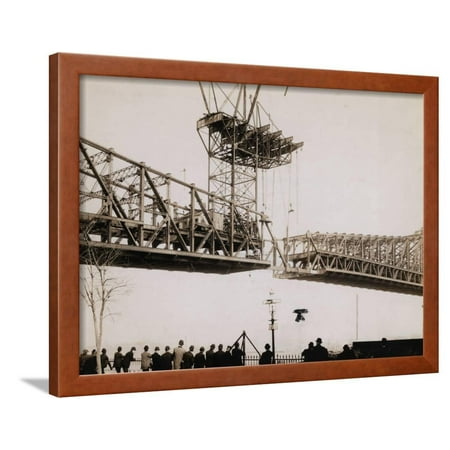 Queensboro Bridge Framed Print Wall Art