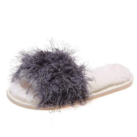 Zedker Winter Slippers for Women Cute Slippers for Women Women s Plush Shoes Sandals Flat Flip-Flops Easy To Wear and Take Off Soft Warm Home Outdoor Shoes
Zedker Winter Slippers for Women Cute Slippers for Women Women s Plush Shoes Sandals Flat Flip-Flops Easy To Wear and Take Off Soft Warm Home Outdoor Shoes