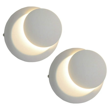 2X Wall Lamp Lights Decoration LED Lighting Spin Night Light 3000K Moon Type Sconces for Indoor Bedroom Living Room
2X Wall Lamp Lights Decoration LED Lighting Spin Night Light 3000K Moon Type Sconces for Indoor Bedroom Living Room