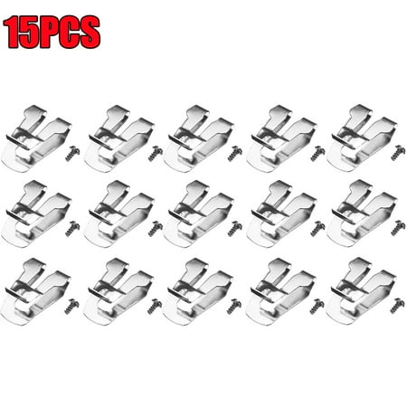 15 Pieces Stainless Steel Belt Clip Replacement Parts with Screws for Hammer Drill Tools
15 Pieces Stainless Steel Belt Clip Replacement Parts with Screws for Hammer Drill Tools