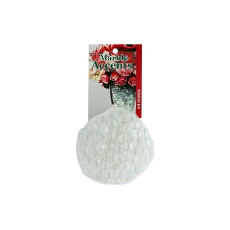 Panacea Decorative Glass Marbles Mini 12oz Clear