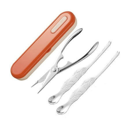 YaSaLy 4Pcs Stainless Steel Seafood Tools Set Crab Crackers Seafood Fork Kitchen Parts
YaSaLy 4Pcs Stainless Steel Seafood Tools Set Crab Crackers Seafood Fork Kitchen Parts