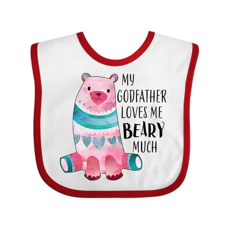 Inktastic My Godfather Loves Me Beary Much with Cute Bear Gift Baby Boy or Baby Girl Bib
Inktastic My Godfather Loves Me Beary Much with Cute Bear Gift Baby Boy or Baby Girl Bib