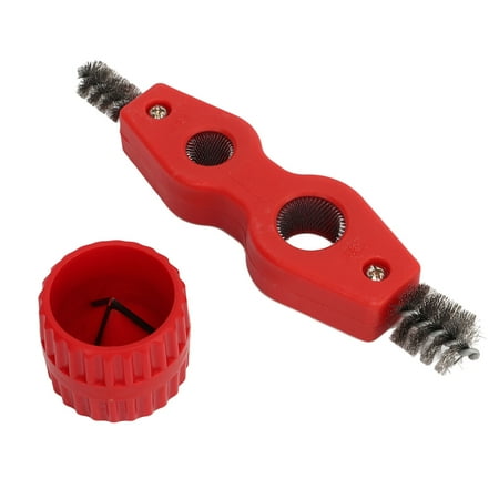 Copper Pipe Cleaner Reamer Red Copper Pipe Chamfer Thick Handle For Cleaning