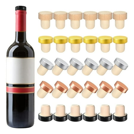 30PCS Wine Bottle Cork Stopper T Shaped Wine Stopper Tasting Cork Replacement Reusable Cork Glass Beer Bottle Sealing
30PCS Wine Bottle Cork Stopper T Shaped Wine Stopper Tasting Cork Replacement Reusable Cork Glass Beer Bottle Sealing