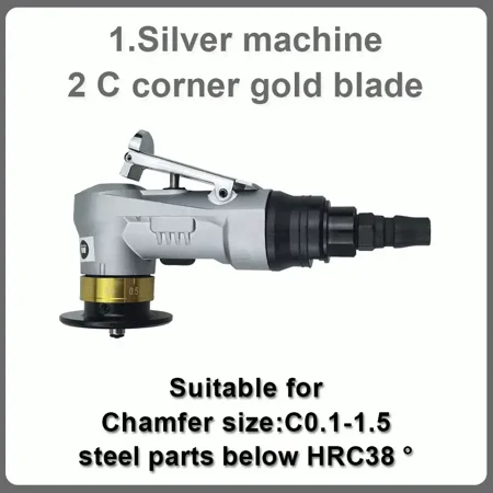 Mini Handheld Pneumatic Chamfering Machine Kit Angle Grinder 45 Degrees C Angle R Angle Arc Trimming Chamfering Device
Mini Handheld Pneumatic Chamfering Machine Kit Angle Grinder 45 Degrees C Angle R Angle Arc Trimming Chamfering Device