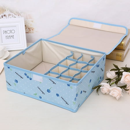 13 Grid Socks Bra Panty Underwear Box Cute Cartoon For Storage Organizer Green Peach
13 Grid Socks Bra Panty Underwear Box Cute Cartoon For Storage Organizer Green Peach