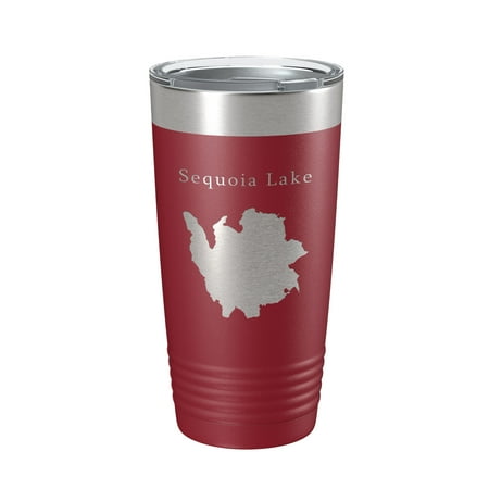 Sequoia Lake Map Tumbler Travel Mug Insulated Laser Engraved Coffee Cup California 20 oz Maroon
Sequoia Lake Map Tumbler Travel Mug Insulated Laser Engraved Coffee Cup California 20 oz Maroon
