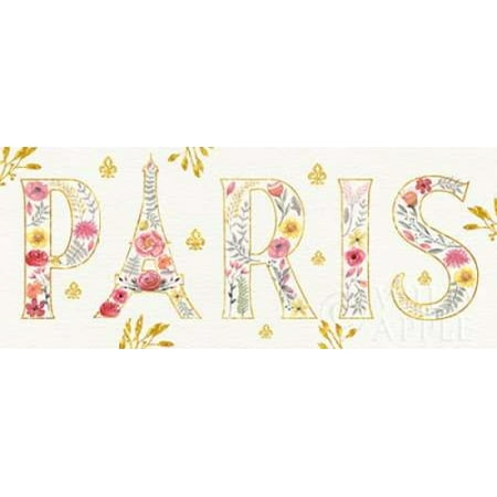 Paris Blooms V Poster Print by Jess Aiken